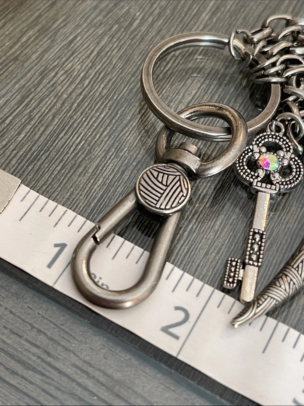 The SAK Bohemian Style - Tribal Multi Charm Key Chain - Bag Charm